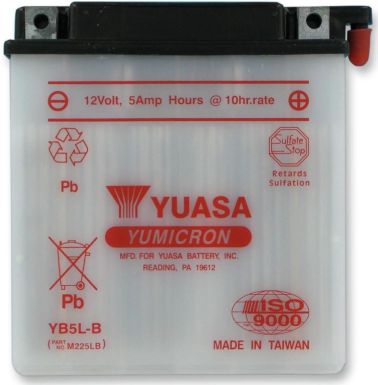 Obrázek produktu BATERIE-YUASA YB5L-B(DC)