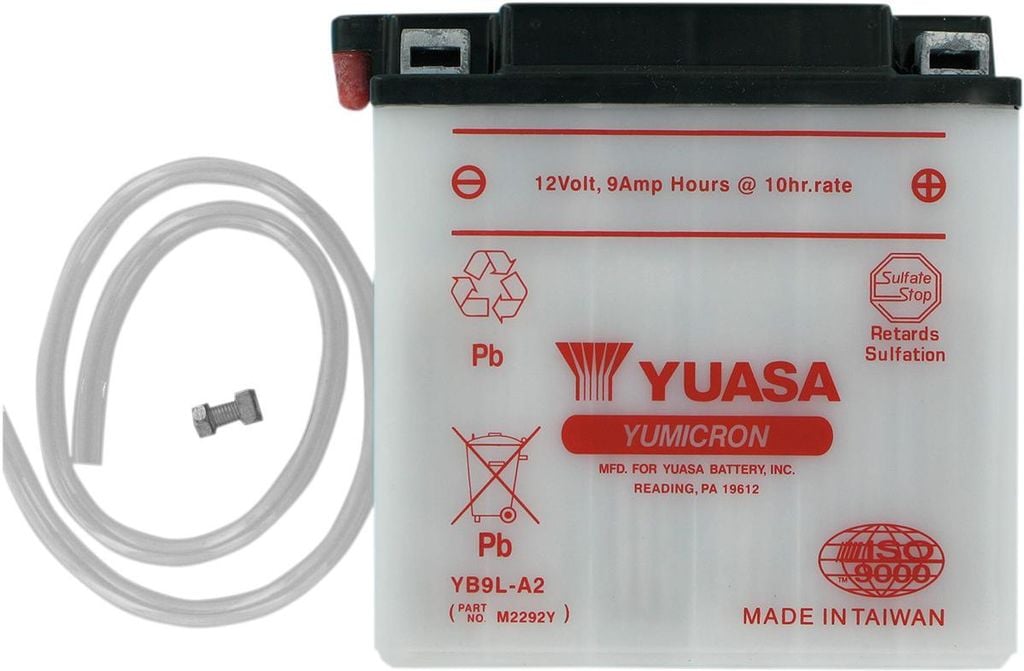 Obrázek produktu BATTERY-YUASA YB9L-A2(DC)