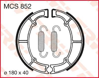 Obrázek produktu BRZDOVÉ ČELISTI TRW MCS852 MCS852