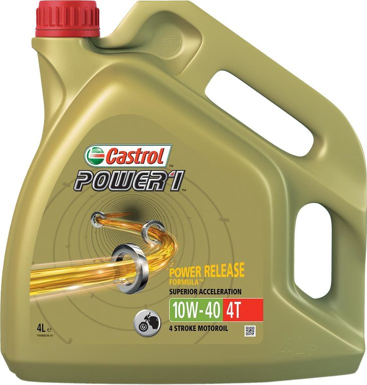 Obrázek produktu CASTROL POWER 1 4T 10W-40 4L (2200006-15043F) 2200006-15043F