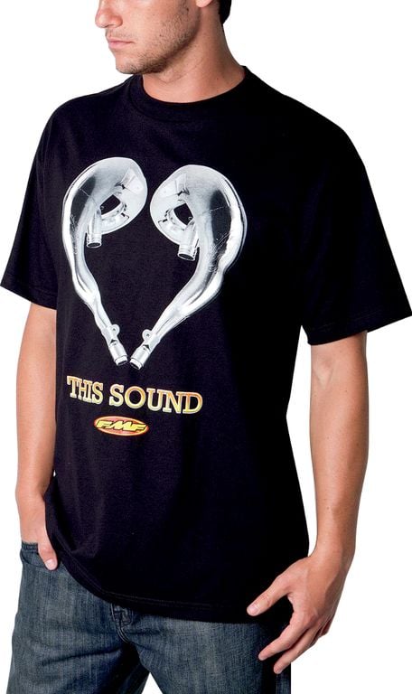 Obrázek produktu FMF APPAREL TRIČKO LOVE SOUND BLK 2X (SP9118997BLK2X) SP9118997BLK2X