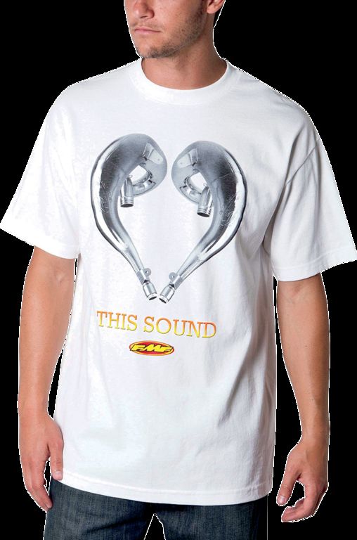 Obrázek produktu FMF APPAREL TRIČKO LOVE SOUND WHT (SP9118997WHTXL) SP9118997WHTXL