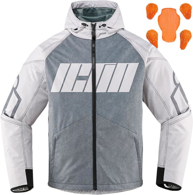 Obrázek produktu ICON JKT MERC HS GY XL (2820-5157) 2820-5157