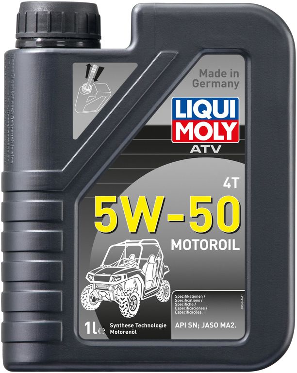Obrázek produktu LIQUI MOLY ATV 4T MOTOROIL 5W-50 1l (20737) 20737