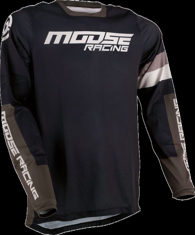 Obrázek produktu MOOSE RACING SOFT-GOODS JRSY SAHARA BK/GN (2910-6316) 2910-6316