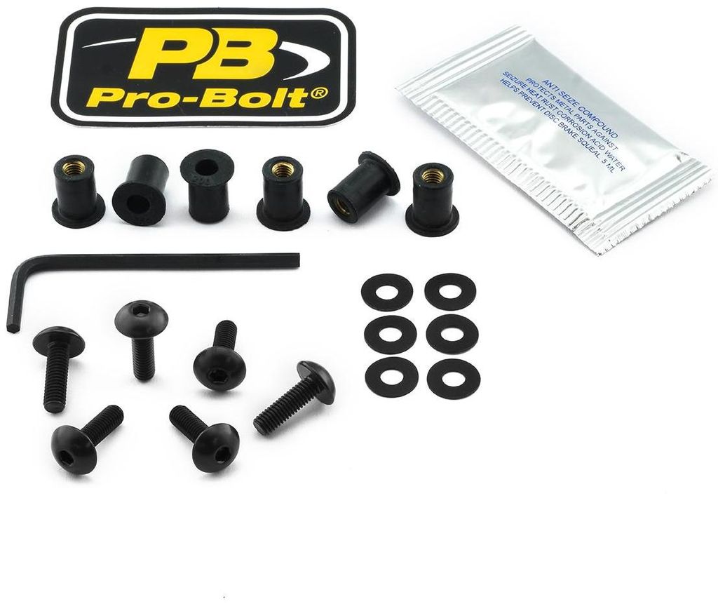 Obrázek produktu SCR KIT SCREEN 6 BLK SK6BK