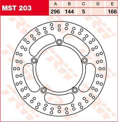 Obrázek produktu ROTOR TRW MST203 MST203