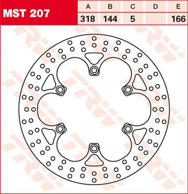 Obrázek produktu ROTOR TRW MST207 MST207