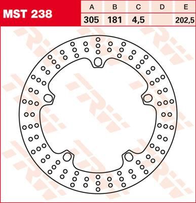 Obrázek produktu ROTOR TRW MST238 MST238
