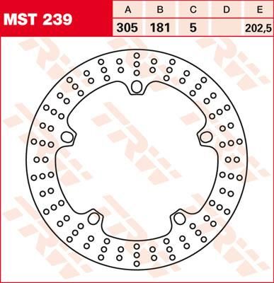 Obrázek produktu ROTOR TRW MST239 MST239