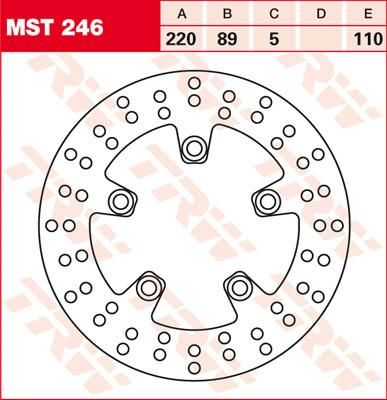 Obrázek produktu ROTOR TRW MST246 MST246