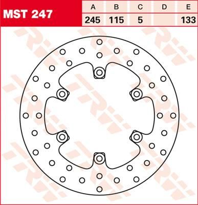 Obrázek produktu ROTOR TRW MST247 MST247