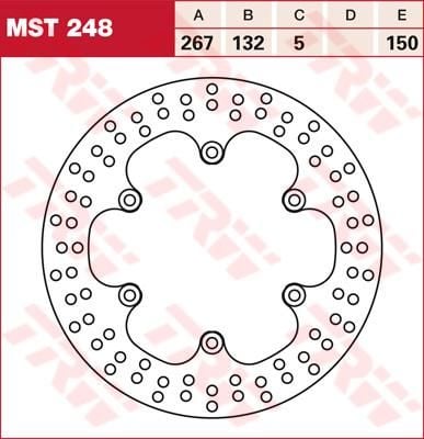 Obrázek produktu ROTOR TRW MST248 MST248