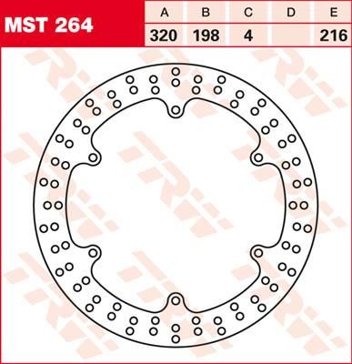 Obrázek produktu ROTOR TRW MST264 MST264