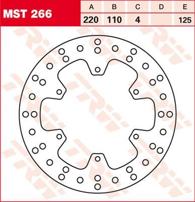 Obrázek produktu ROTOR TRW MST266 MST266