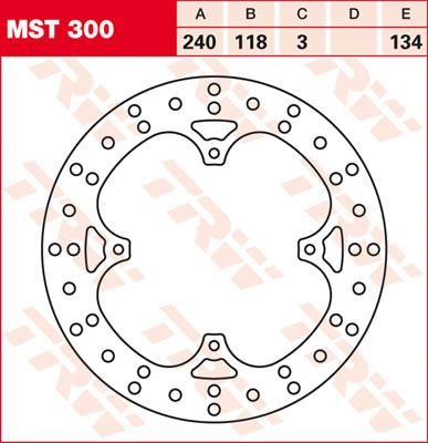 Obrázek produktu ROTOR TRW MST300 MST300
