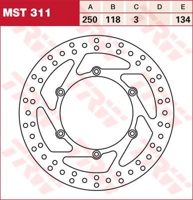 Obrázek produktu ROTOR TRW MST311 MST311