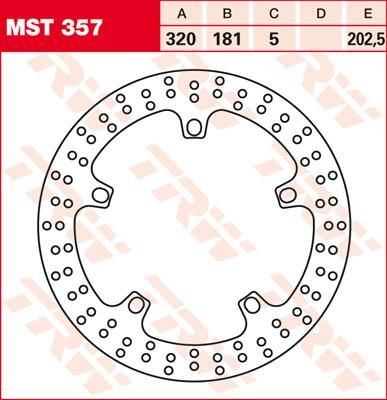 Obrázek produktu ROTOR TRW MST357 MST357