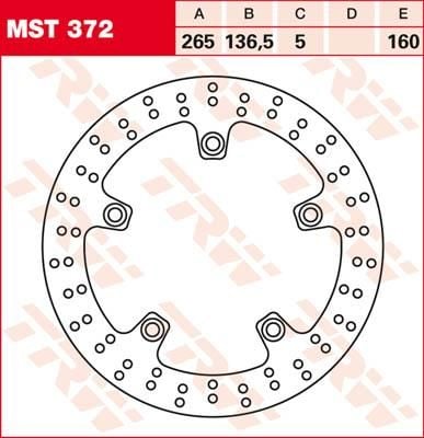 Obrázek produktu ROTOR TRW MST372 MST372