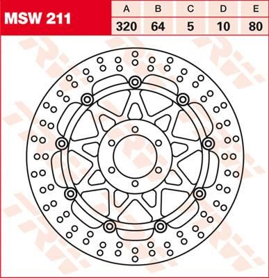 Obrázek produktu ROTOR TRW MSW211 MSW211