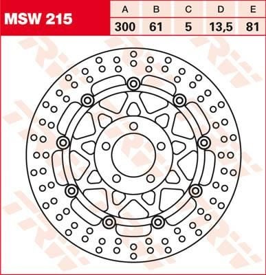 Obrázek produktu ROTOR TRW MSW215 MSW215