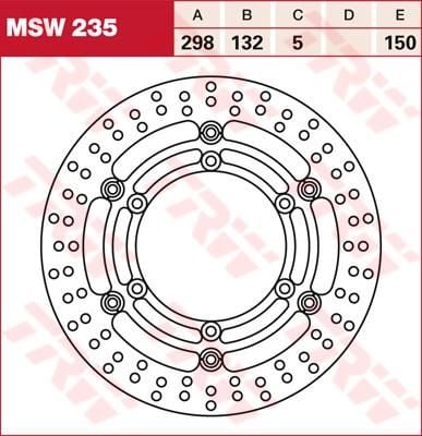 Obrázek produktu ROTOR TRW MSW235 MSW235