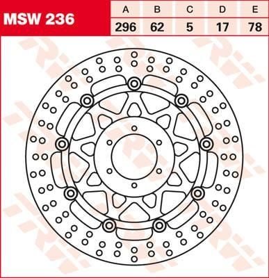 Obrázek produktu ROTOR TRW MSW236 MSW236