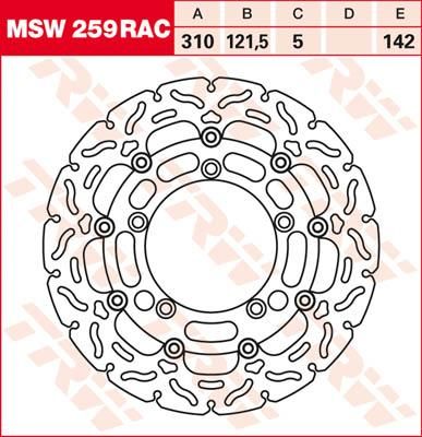 Obrázek produktu ROTOR TRW MSW259RAC MSW259RAC