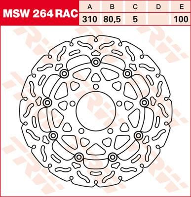 Obrázek produktu ROTOR TRW MSW264RAC MSW264RAC