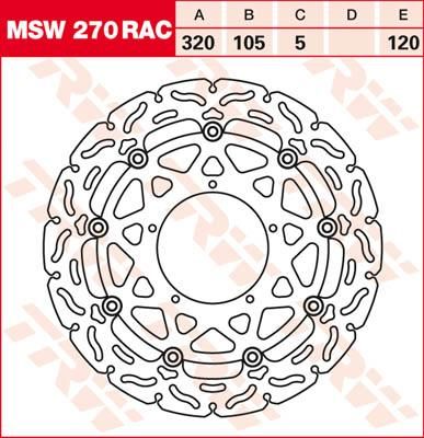 Obrázek produktu ROTOR TRW MSW270RAC MSW270RAC