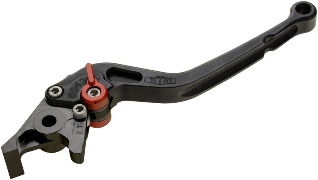 Obrázek produktu BRZDOVÁ PÁKA RAC LO BK/RD RBK-A12/R