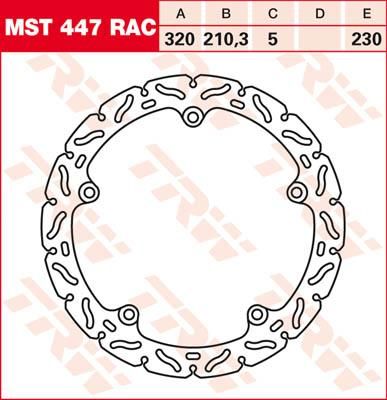 Obrázek produktu BRZDOVÝ ROTOR FIX RAC L/R MST447RAC