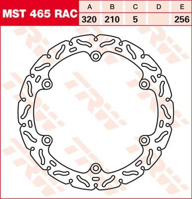 Obrázek produktu BRZDOVÝ ROTOR FIX RAC L/R MST465RAC