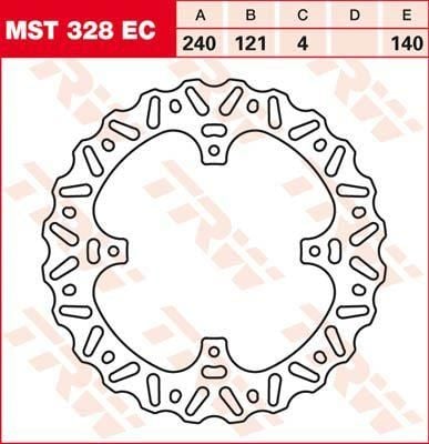 Obrázek produktu BRZDOVÝ ROTOR FIX WAVE L/R MST328EC