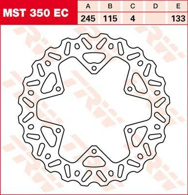 Obrázek produktu BRZDOVÝ ROTOR FIX WAVE L/R MST350EC