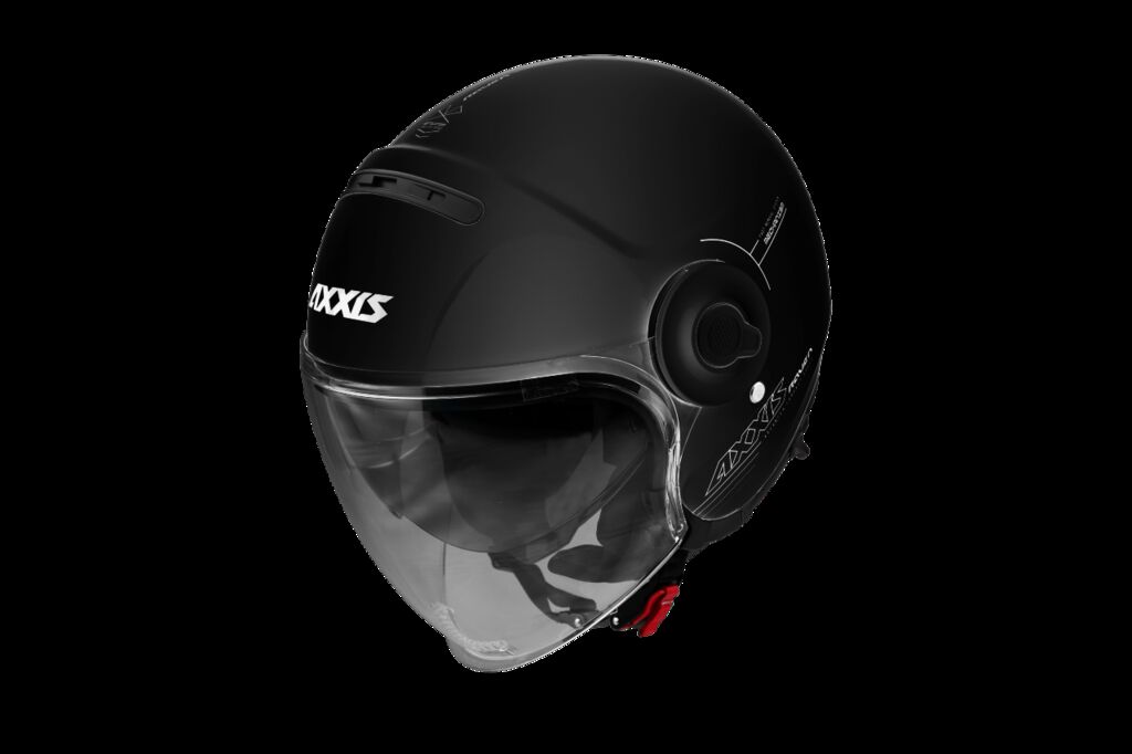Obrázek produktu Otevřená helma AXXIS RAVEN SV ABS solid lesklá černá S 42610000114