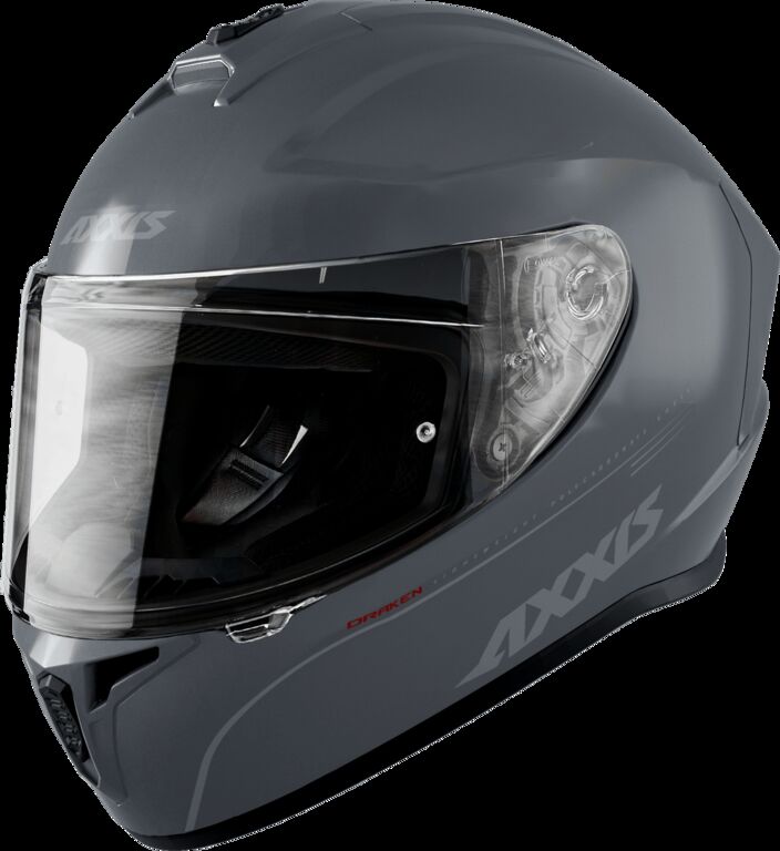 Obrázek produktu Integrální helma AXXIS DRAKEN ABS solid šedá matná S 425200001234