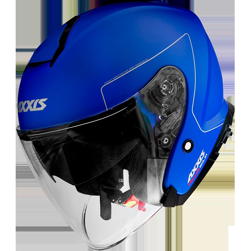Obrázek produktu Otevřená helma AXXIS MIRAGE SV ABS solid a7 matná modrá XL 41200000737