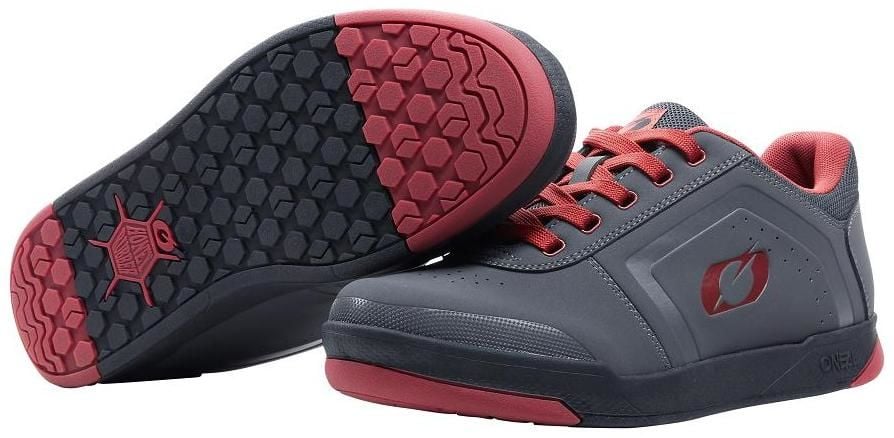 Obrázek produktu Boty O´Neal Pinned Pedal šedá/červená 322-333