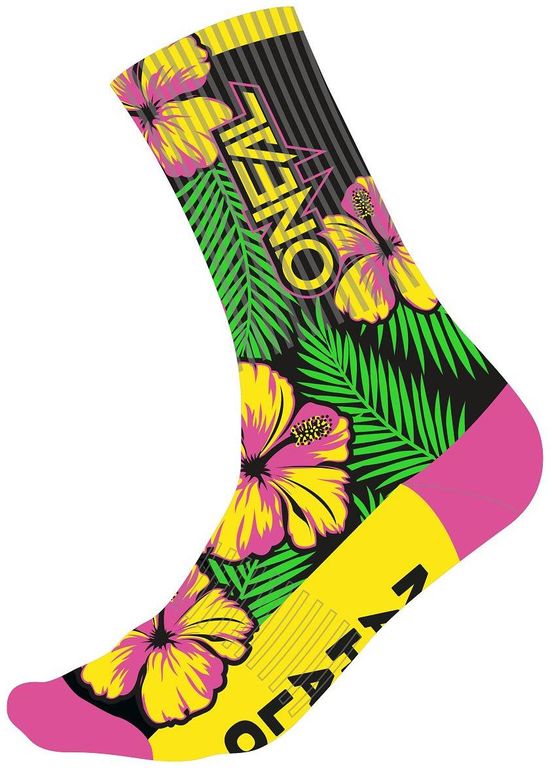 Obrázek produktu MTB ponožky O´Neal Peformance ISLAND růžová/zelená/žlutá 0358-0125