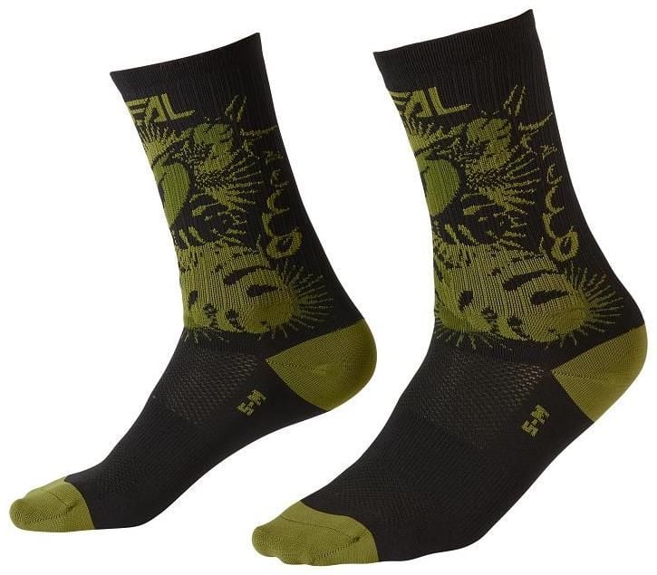 Obrázek produktu MTB ponožky O´Neal Performance PLANT černá/zelená 0358-0165
