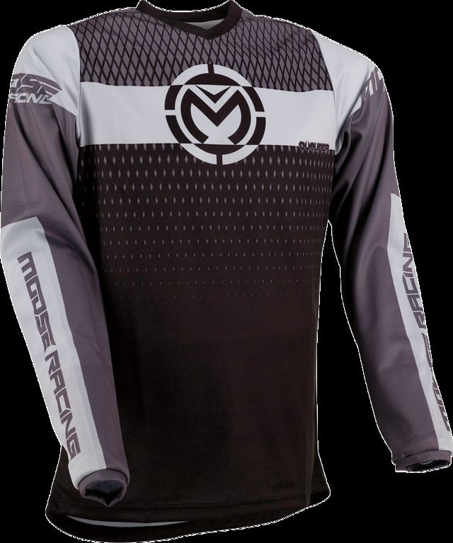 Obrázek produktu MOOSE RACING SOFT-GOODS JRSY QUALIFIER BK/GY (2910-6239) 2910-6239