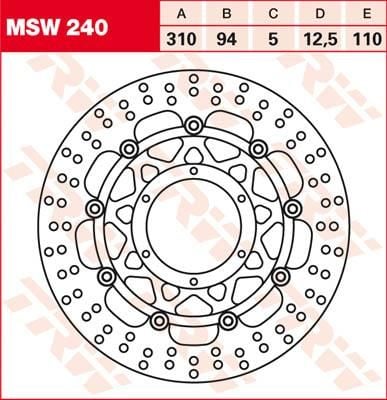 Obrázek produktu ROTOR TRW MSW240 MSW240