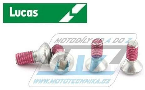 Obrázek produktu Šrouby brzdového kotouče M6x15 (sada 4ks) - Kawasaki KLX250 / 93-96 LUMSS111-4