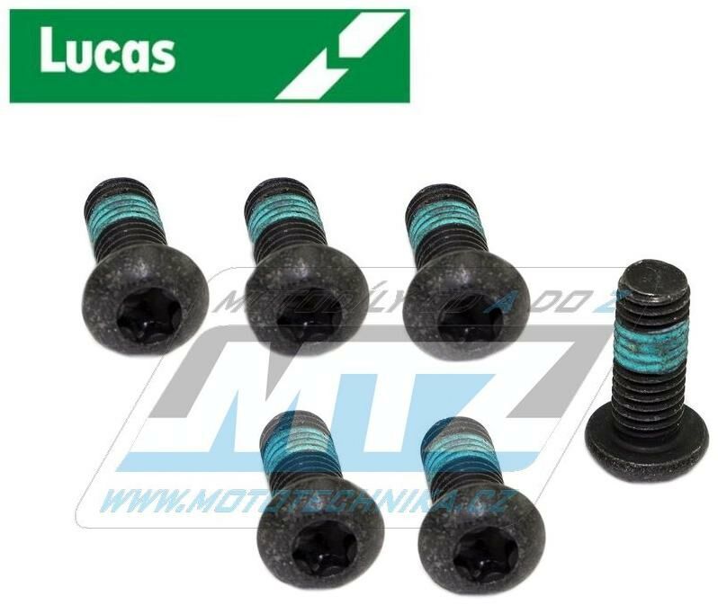 Obrázek produktu Šrouby brzdového kotouče M8x20 (sada 6ks) - Ducati Monster695+800+996+1000 + GT1000+Sport1000+Sport S1000+ST3 1000 LUMSS133-6