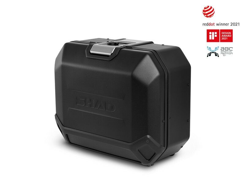 Obrázek produktu Boční hliníkový kufr na motorku SHAD Terra TR36 BLACK EDITION levý