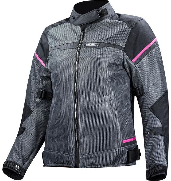Obrázek produktu LS2 RIVA LADY JACKET BLACK DARK GREY PINK 64100S0012-MASTER