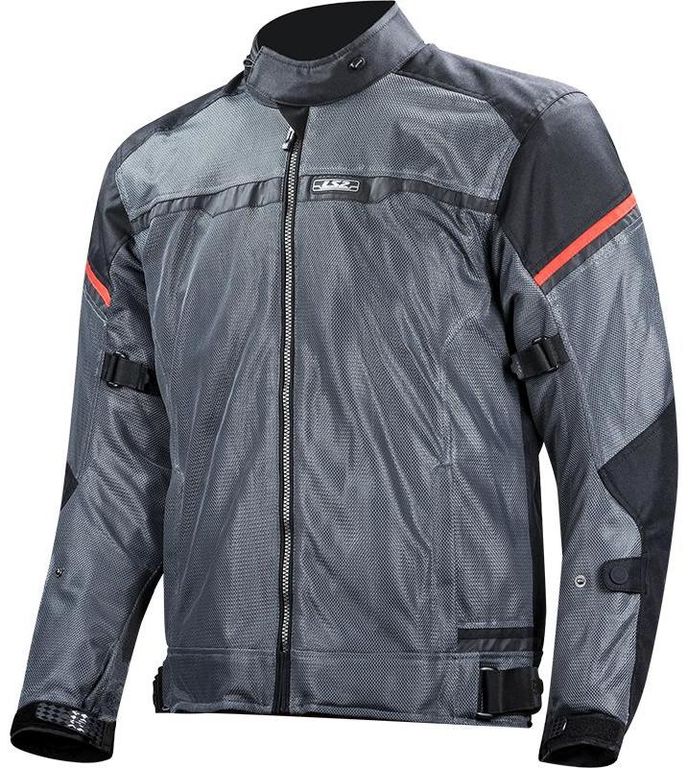 Obrázek produktu LS2 RIVA MAN JACKET BLACK DARK GREY RED 64100S0112-MASTER