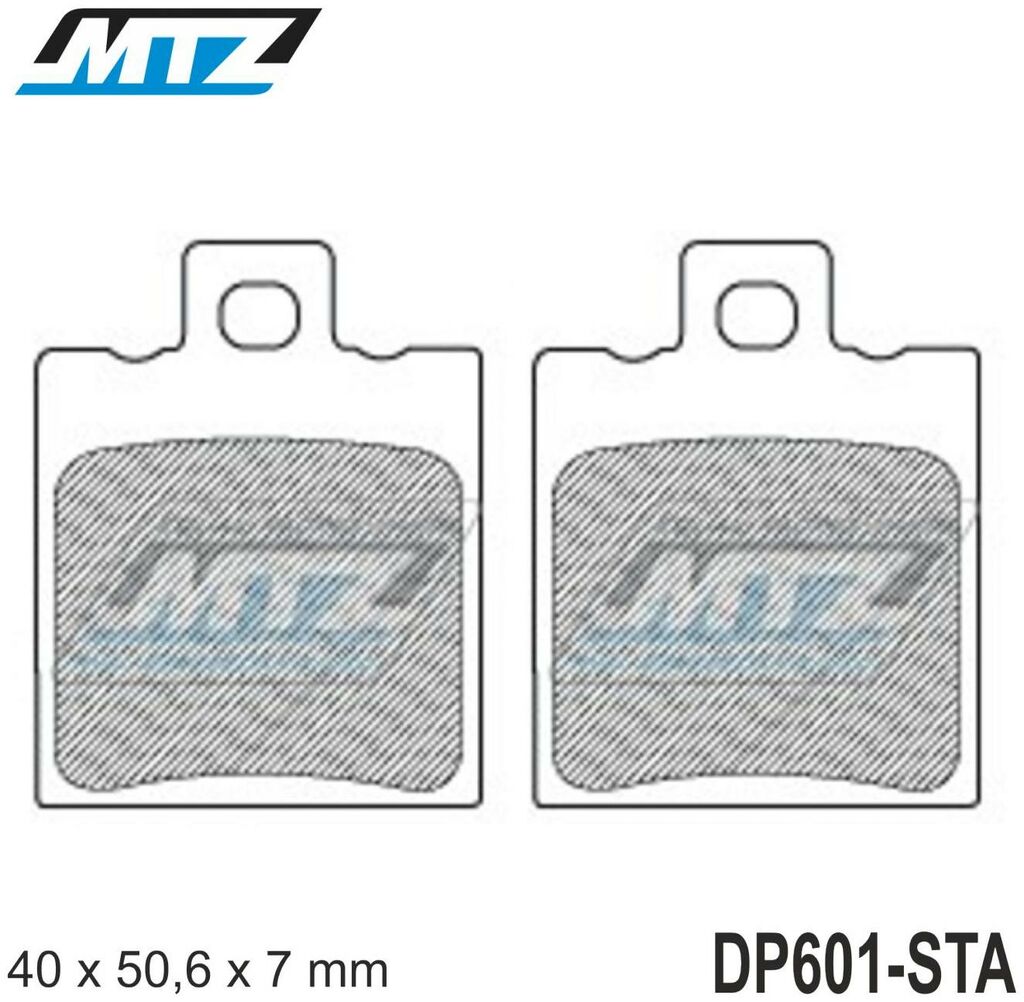 Obrázek produktu Destičky brzdové DP601-STA - směs Standard DP601-STA