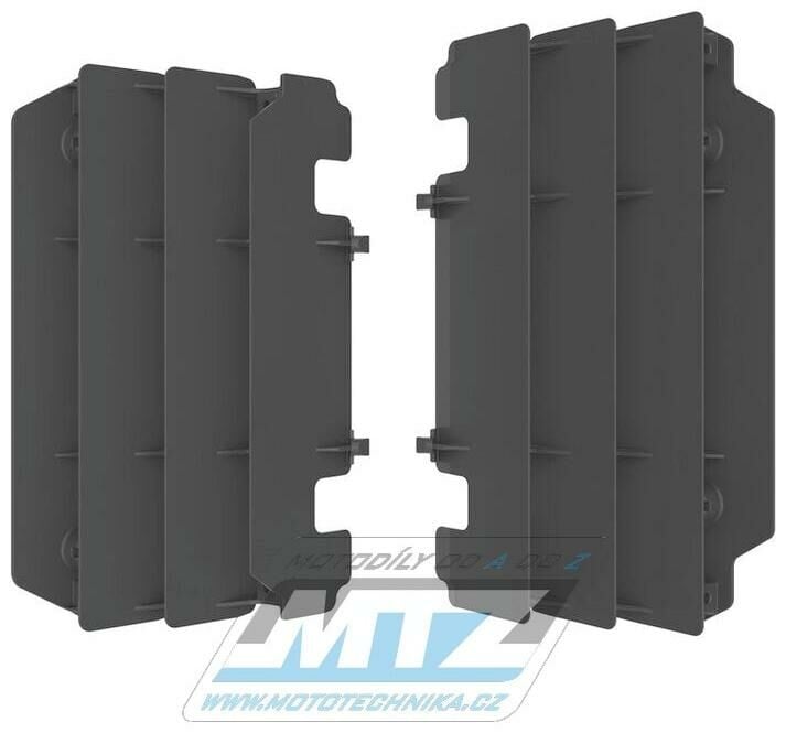 Obrázek produktu Mřížky chladičů - Kawasaki KX125 / 97-08 + KX250 / 97-04 - barva černá PS8472400001